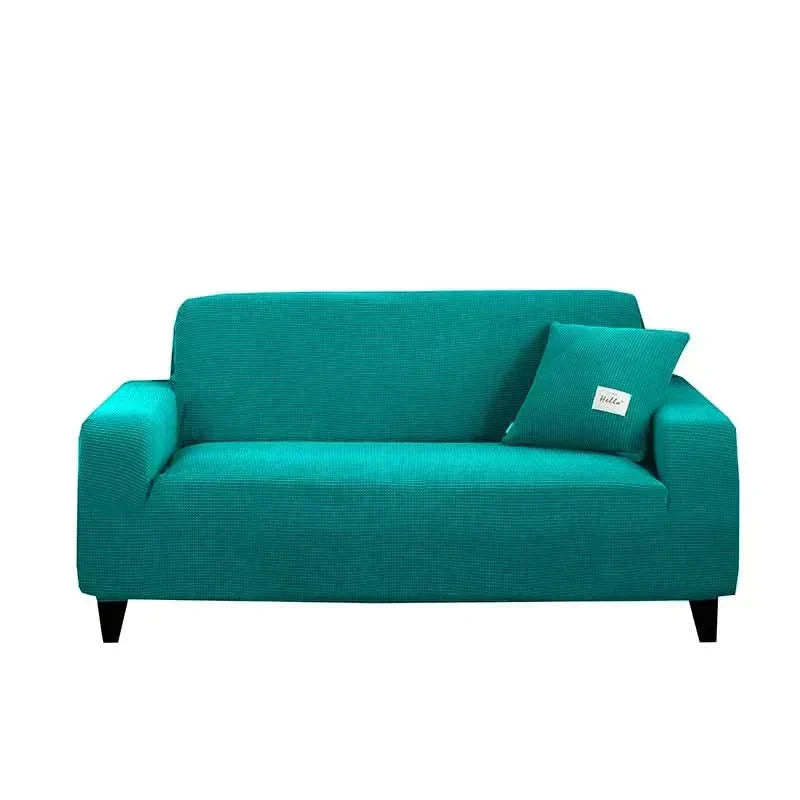 ShieldPro Stretchable Sofa Cover: Water-Resistant & Chic