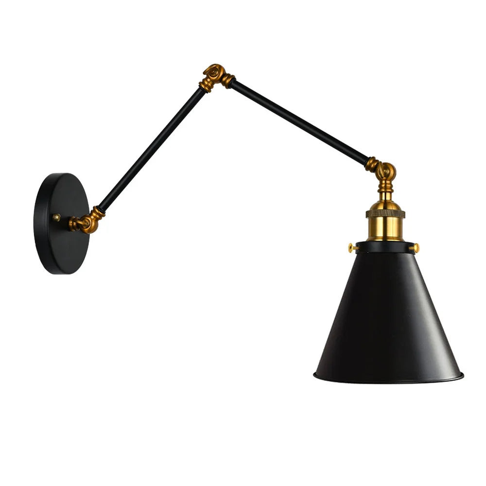 Taavita Industrial Swing Arm Wall Lamp