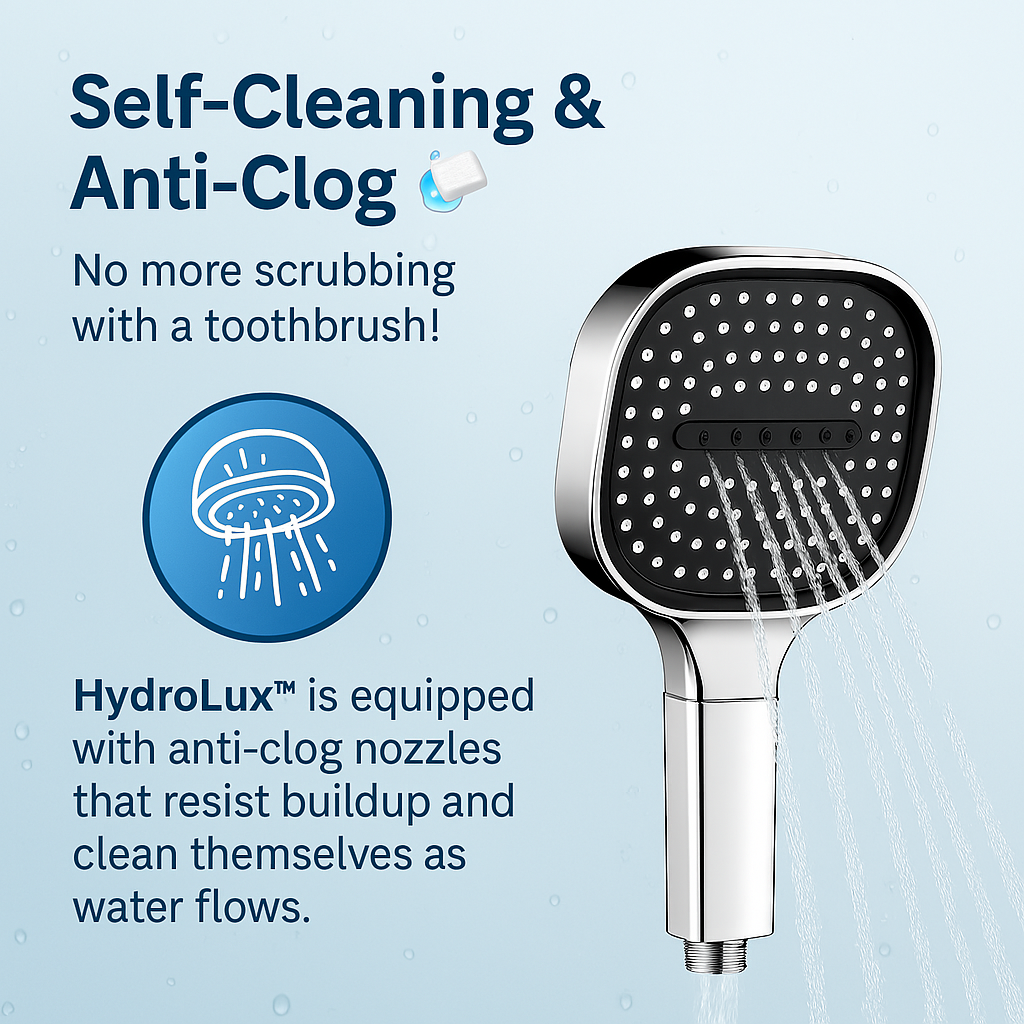 Enhanced Shower Experience: High-Pressure Filtered Shower Head