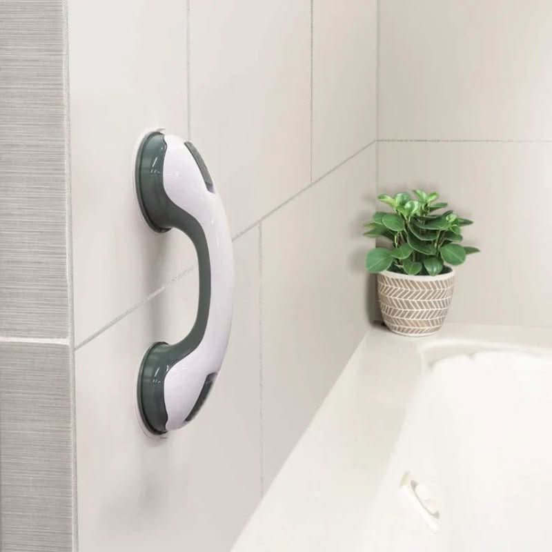 SecureGrip Bathroom Safety Handle with Strong Suction Cups