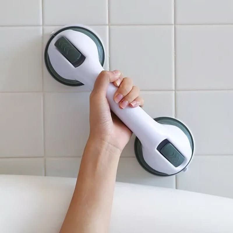 SecureGrip Bathroom Safety Handle with Strong Suction Cups