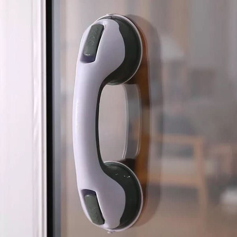 SecureGrip Bathroom Safety Handle with Strong Suction Cups