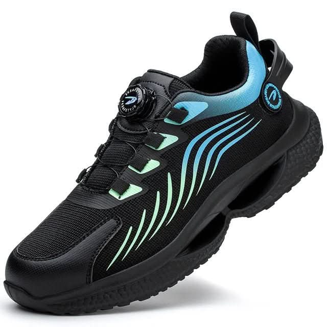 FortressGuard Work Boots with Steel Protection and Grip Sole