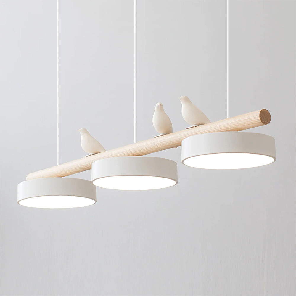Elegant Glass Bird Pendant Light Fixture – Charming Design