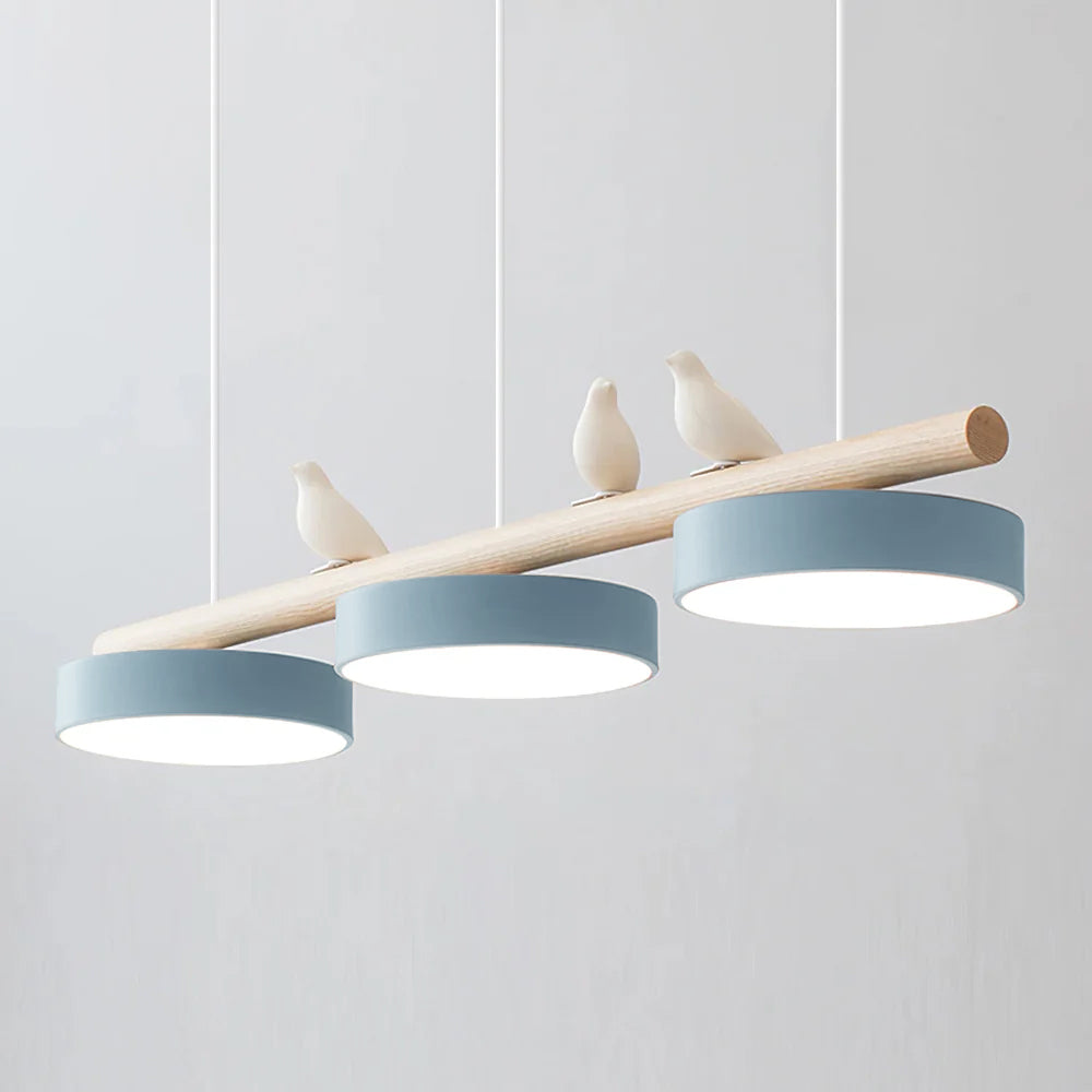 Elegant Glass Bird Pendant Light Fixture – Charming Design