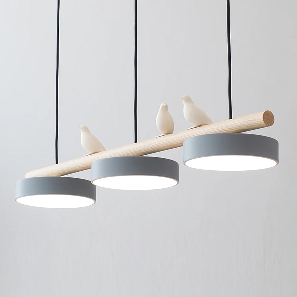 Elegant Glass Bird Pendant Light Fixture – Charming Design