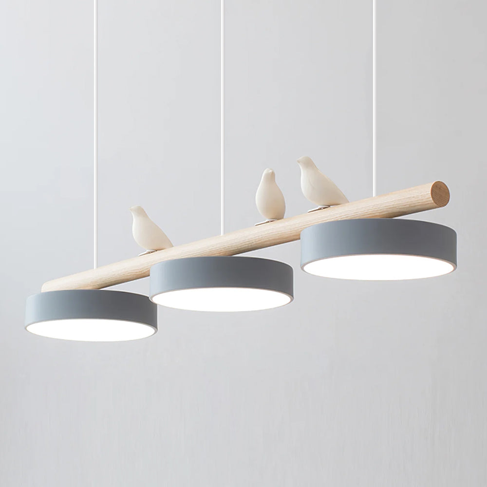 Elegant Glass Bird Pendant Light Fixture – Charming Design
