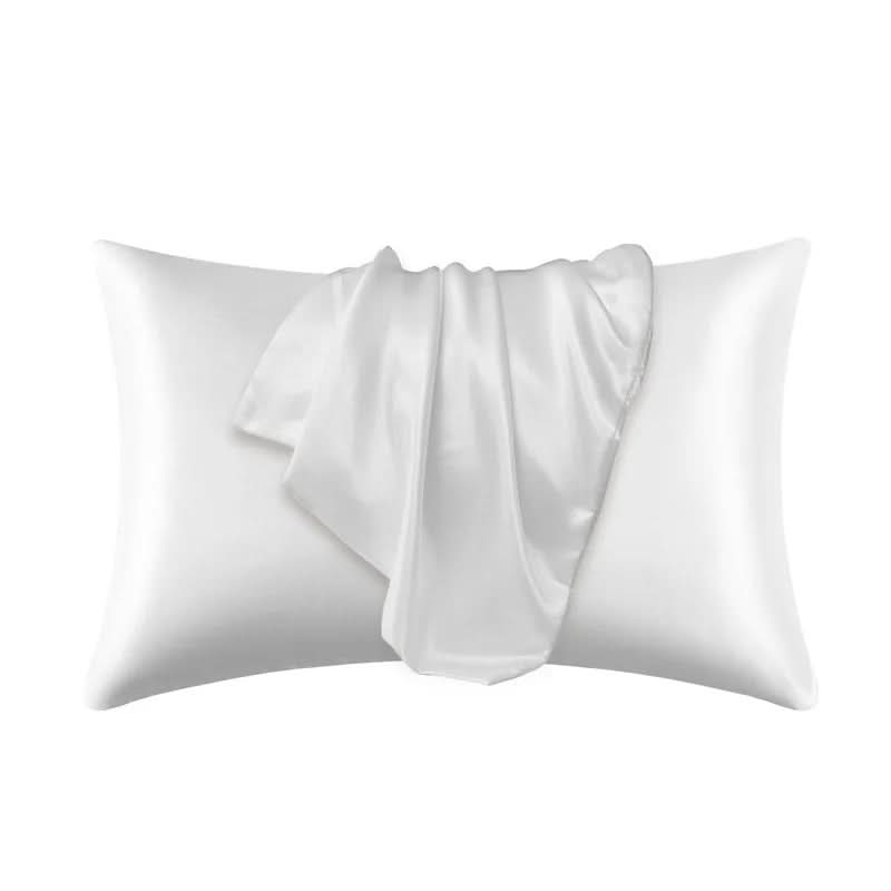 100% Mulberry Silk Pillowcase – Cooling Effect for Smooth Skin & Hair