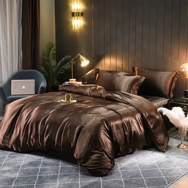 Temperature-Regulating Silk Duvet Cover – Breathable Comfort for All Seasons