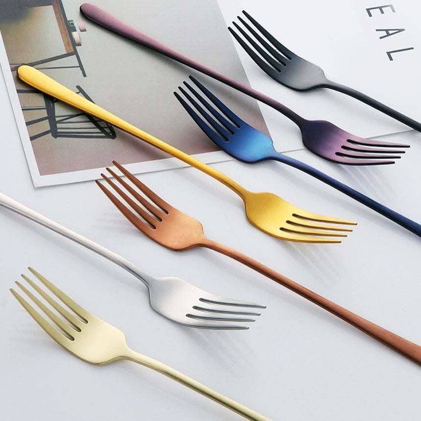 LuxeDining Elegant Fork with Lasting Shine