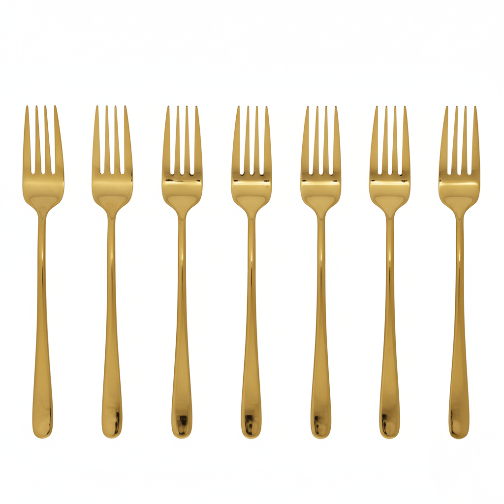 LuxeDining Elegant Fork with Lasting Shine
