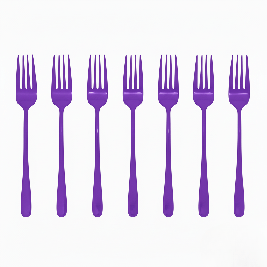 LuxeDining Elegant Fork with Lasting Shine