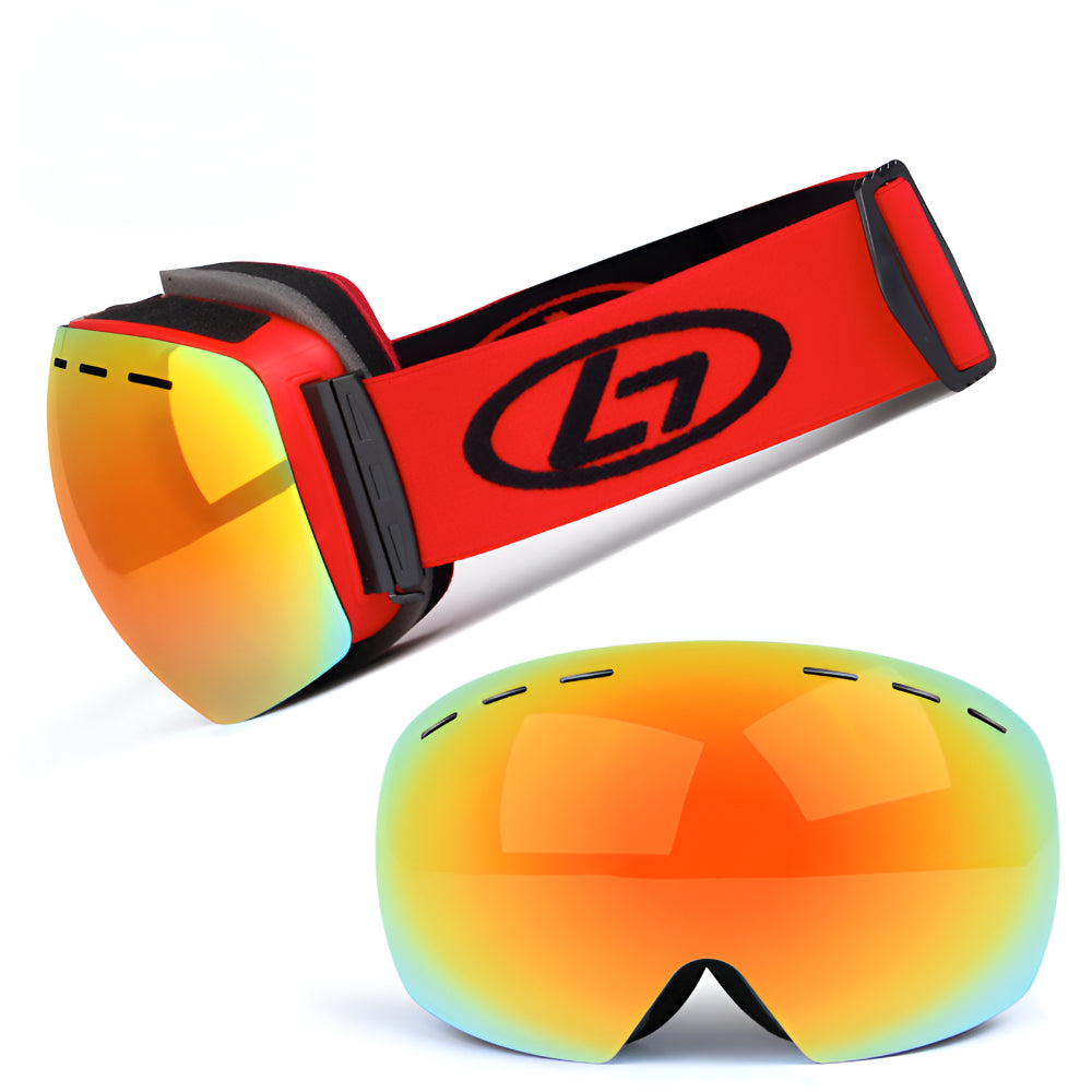 VisionMax Frameless Ski Goggles with Customizable Lenses