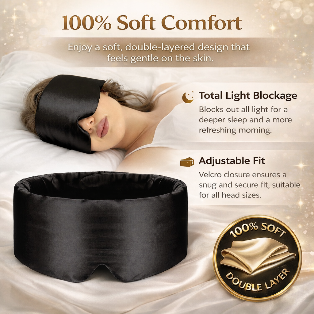 Luxurious Sleep Mask for Ultimate Rest and Glowing Skin