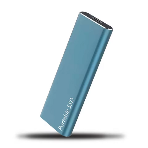 64GB USB-C External Hard Drive – Slim Portable Storage for Easy File Access