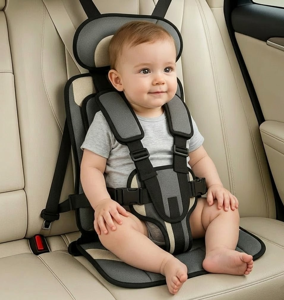 Ultimate Travel Booster Seat for Kids with Safety Harness