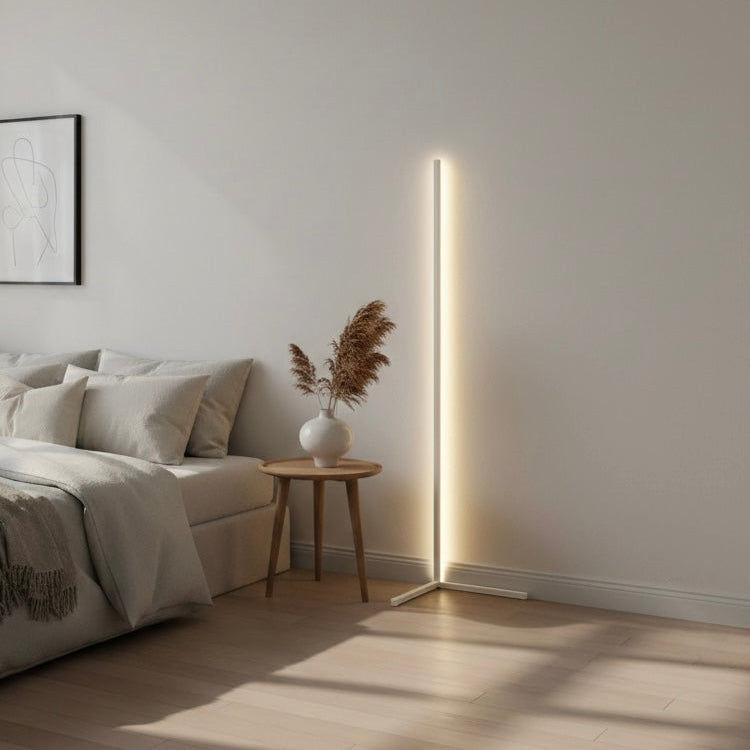 Smart RGB Corner Floor Lamp with Dimmable LED – App & Remote Control Options