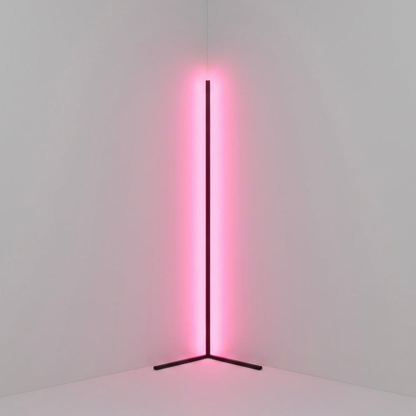 Smart RGB Corner Floor Lamp with Dimmable LED – App & Remote Control Options