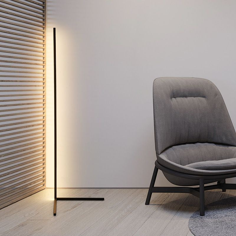 Smart RGB Corner Floor Lamp with Dimmable LED – App & Remote Control Options