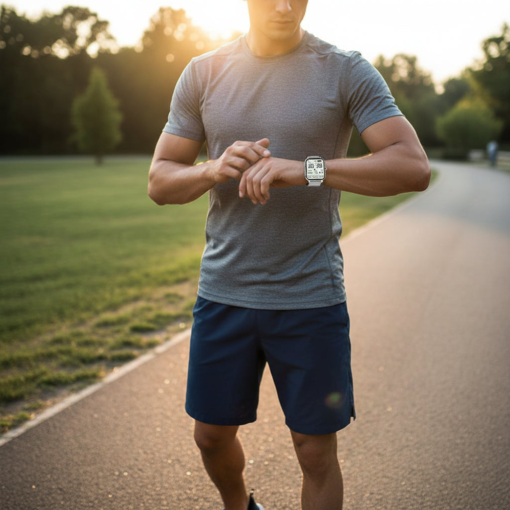 HD Touchscreen Smartwatch for Fitness Tracking and Bluetooth Calling