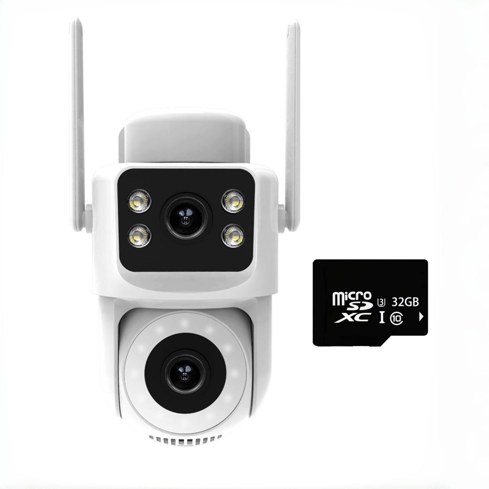 Wireless Outdoor Security Camera with Night Vision for Smart Homes