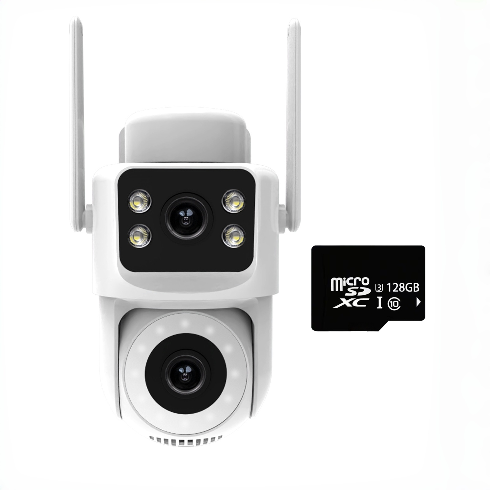 Wireless Outdoor Security Camera with Night Vision for Smart Homes