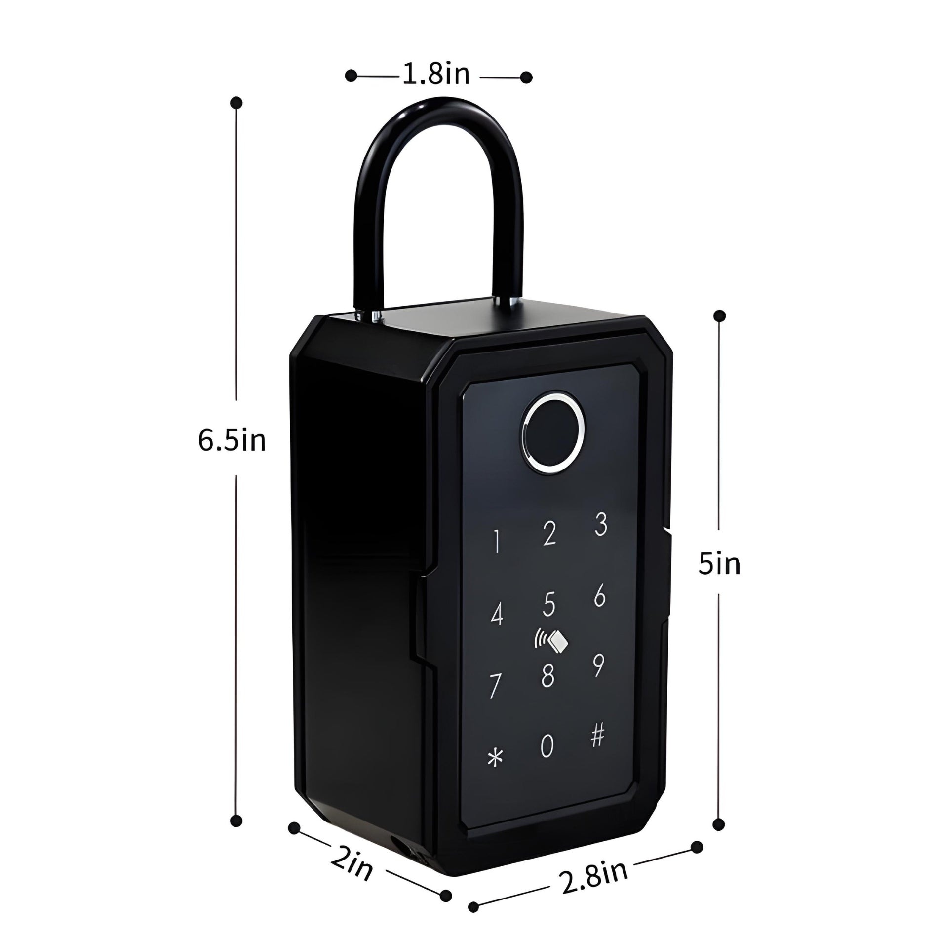 Wi-Fi Smart Lockbox – Key Storage with Fingerprint Access