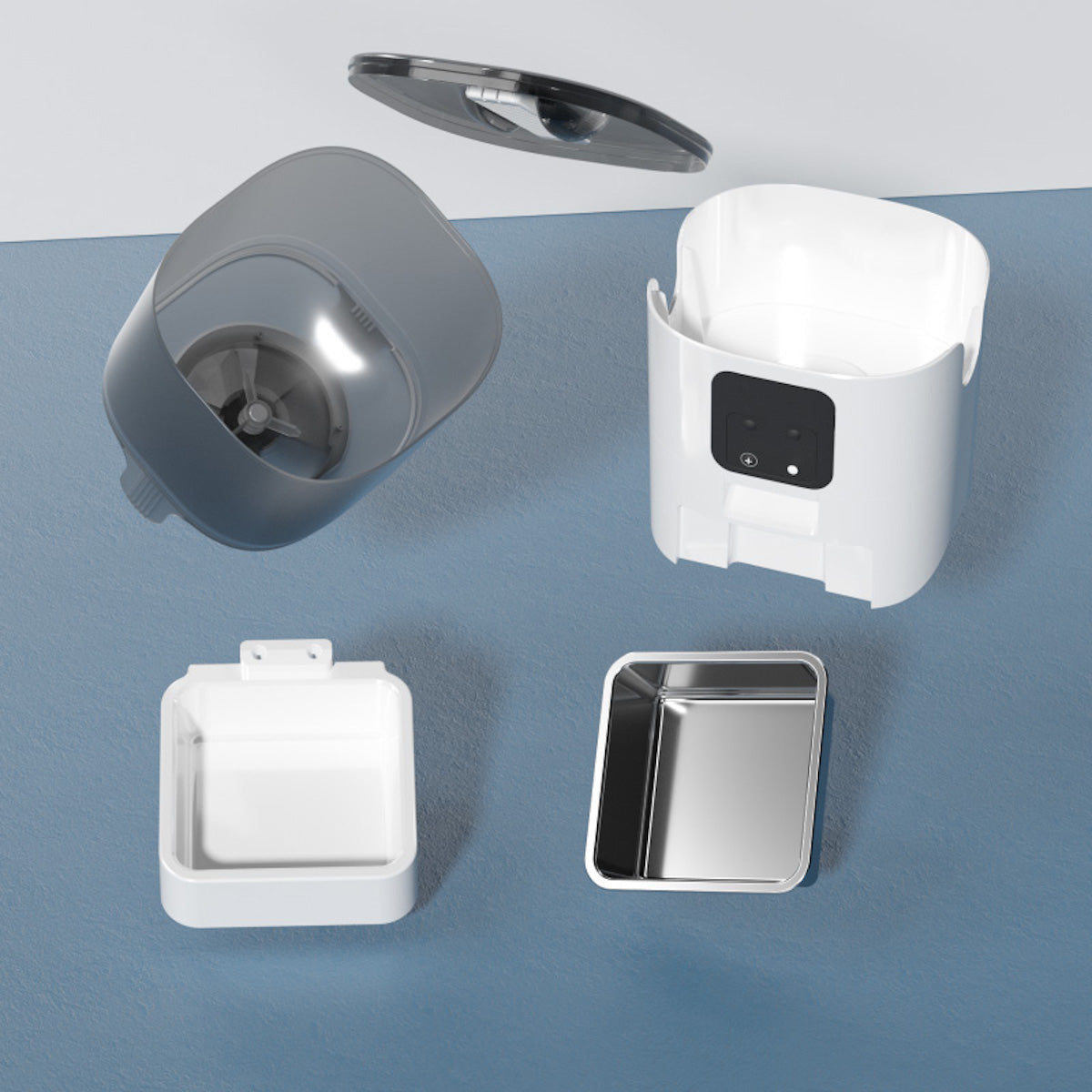 Smart Pet Feeder with 6L Capacity – App Control & Alexa Compatible, BPA-Free Stainless Steel Tray