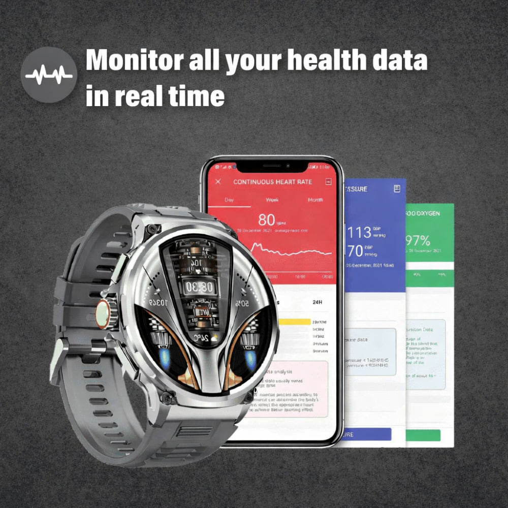 All-Terrain Fitness Tracker with Smart Notifications