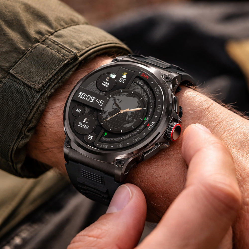 All-Terrain Fitness Tracker with Smart Notifications