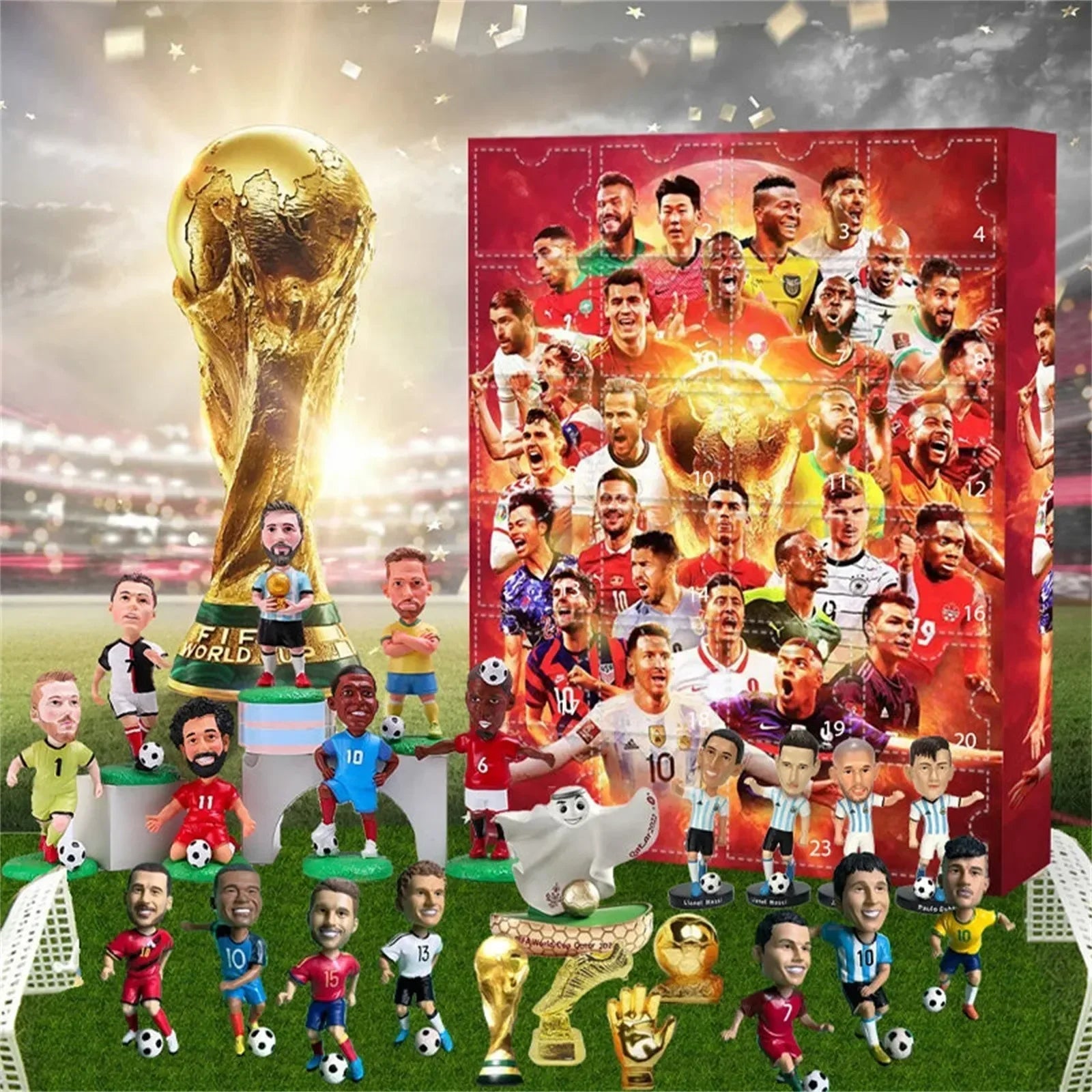 Countdown Calendar for Soccer Fans | 24 Days of Daily Toys & Fun