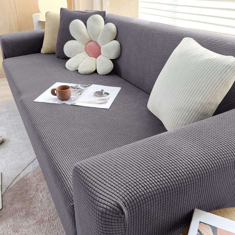 Versatile Elastic Sofa Protector – Washable Couch Cover