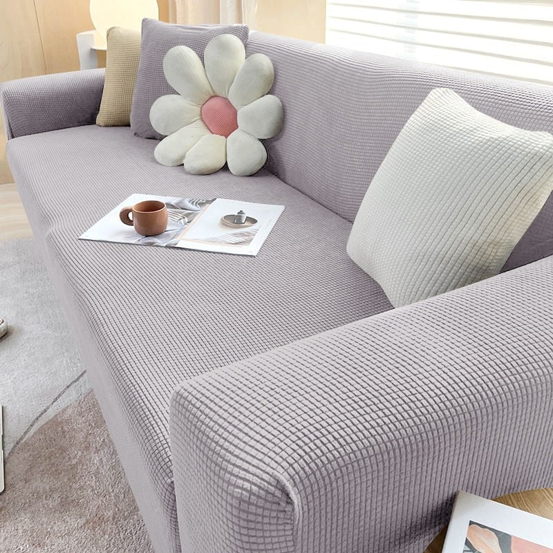 Versatile Elastic Sofa Protector – Washable Couch Cover