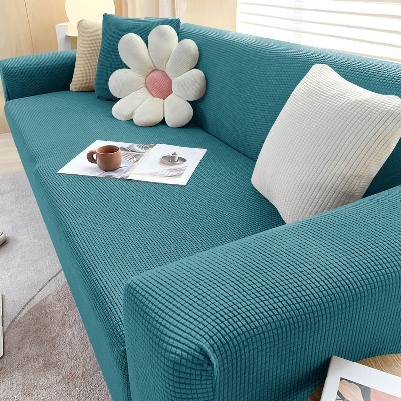 Versatile Elastic Sofa Protector – Washable Couch Cover