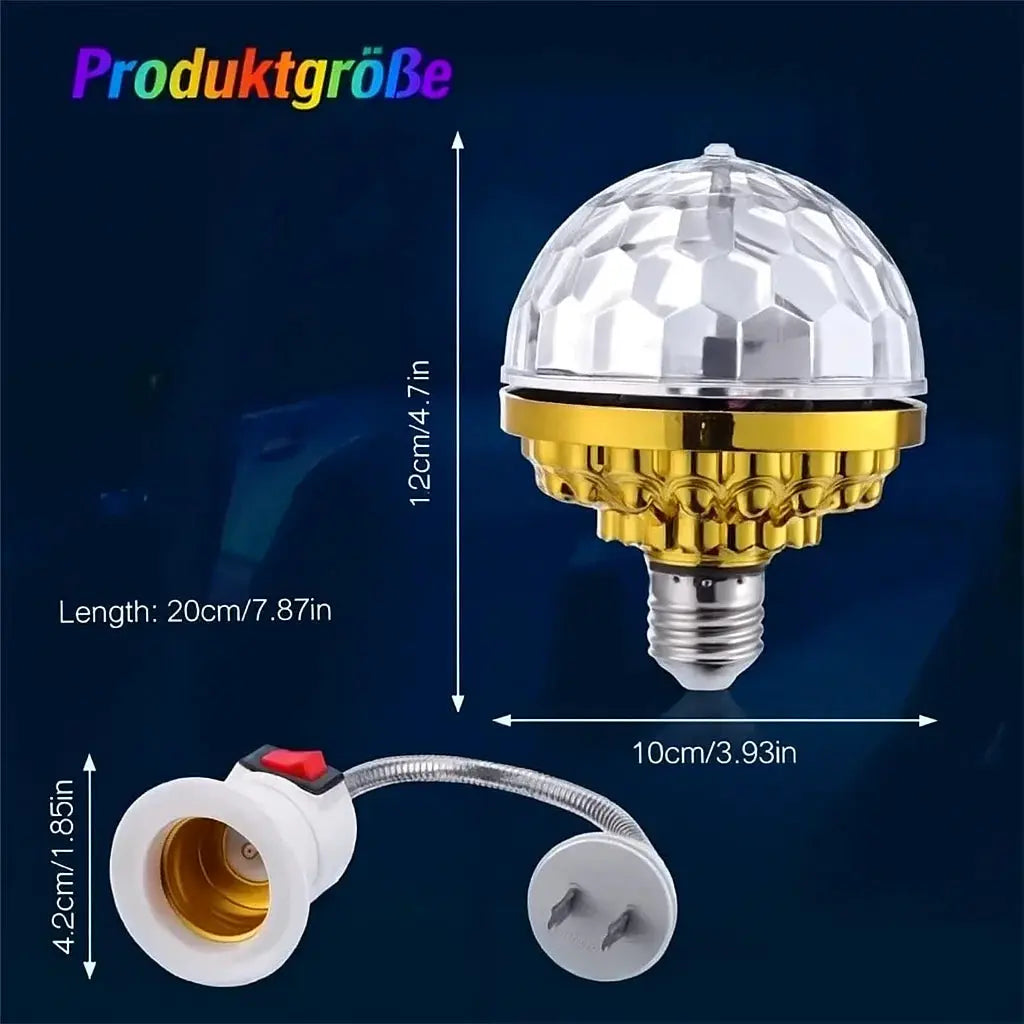 Vibrant Colorful LED Lamp for Festive Atmospheres