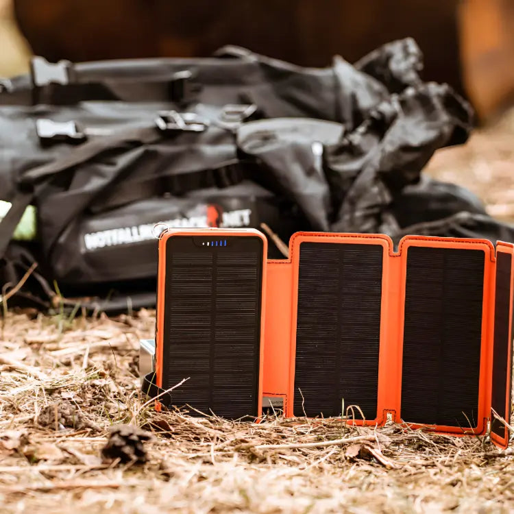 Rugged Waterproof Solar Power Bank – 26,800mAh Battery for Outdoors
