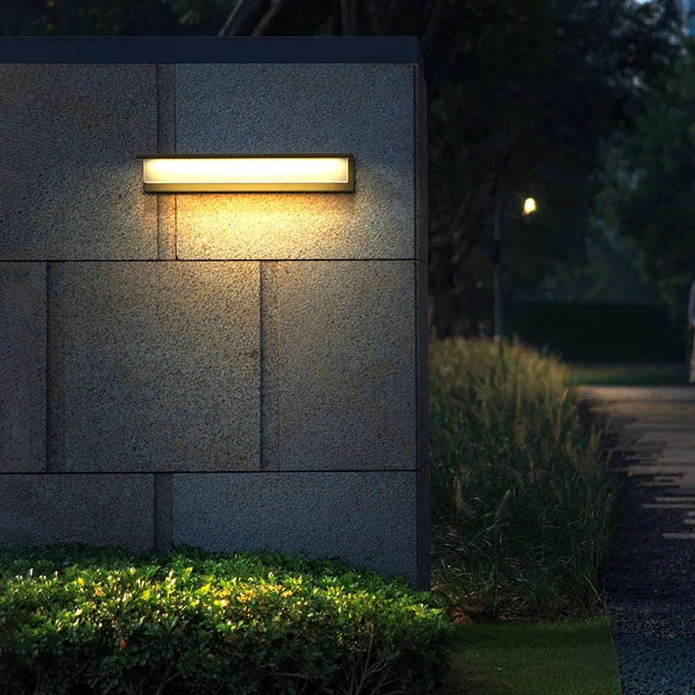 Weatherproof Solar Wall Light - Eco-Friendly Outdoor Illumination