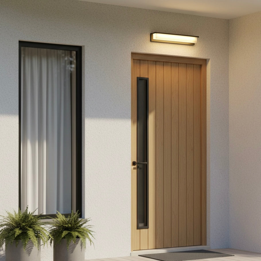 Weatherproof Solar Wall Light - Eco-Friendly Outdoor Illumination