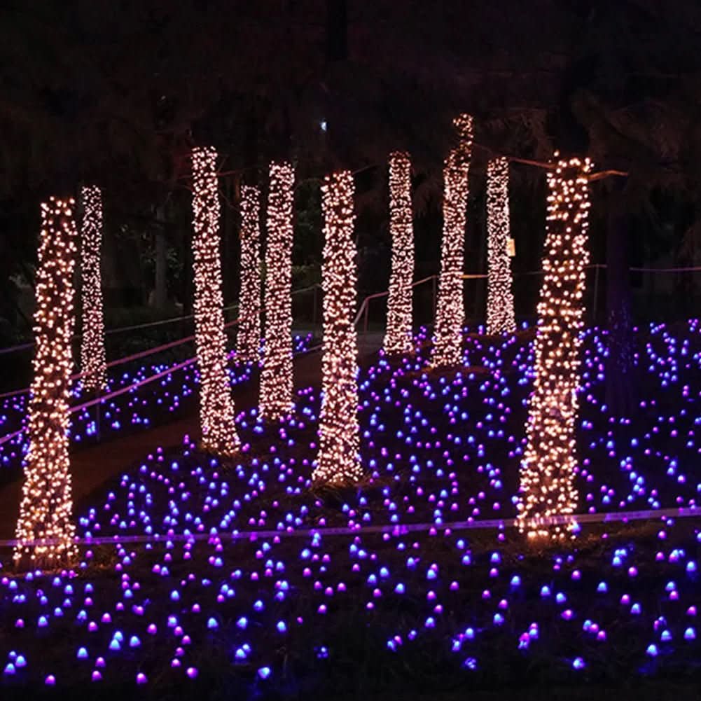 Luminous Fungi Solar LED Lights for Enchanted Gardens