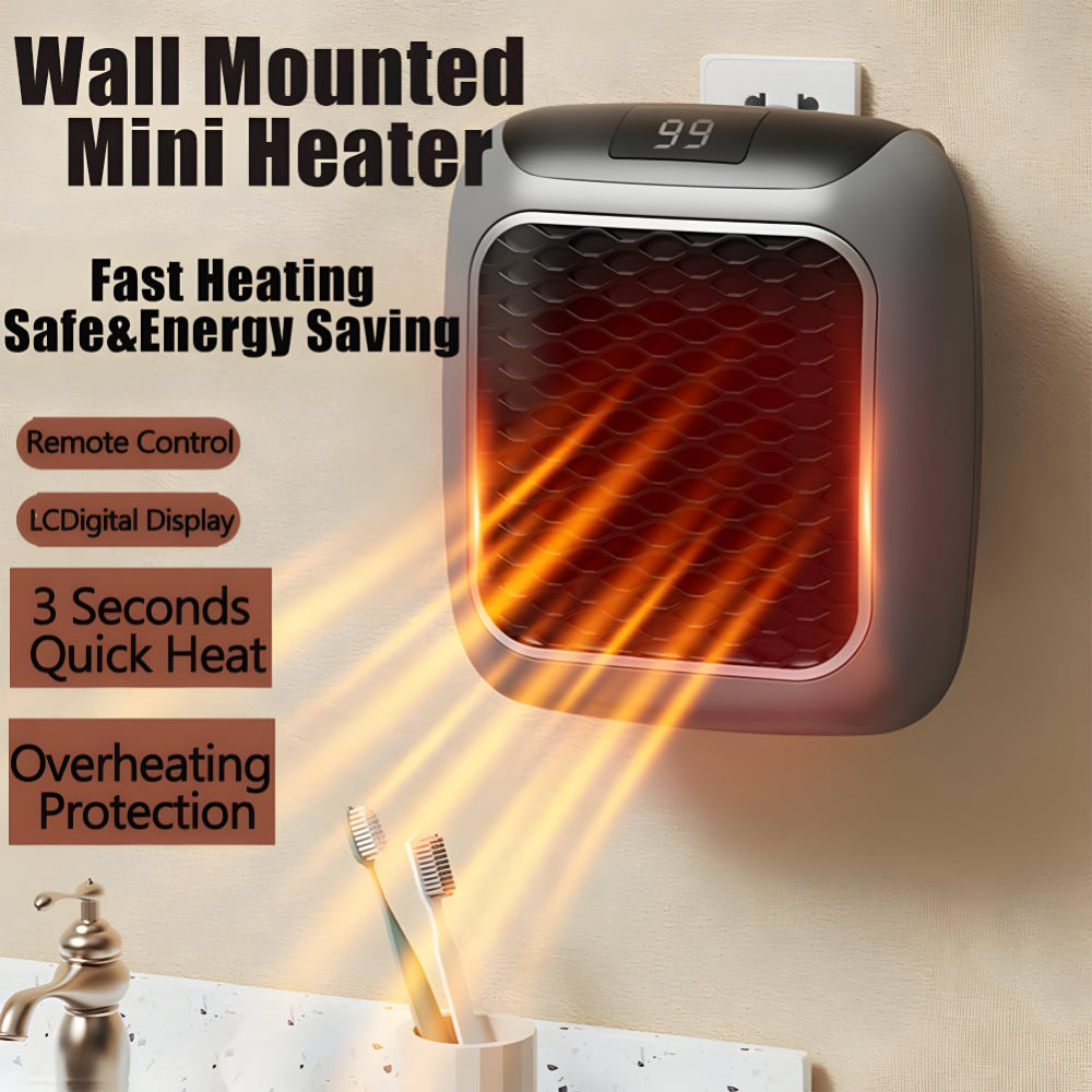 Compact Electric Heater for Desks and Small Spaces