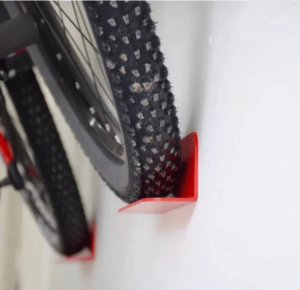 Bike Wall Mount - High-Carbon Steel Holder for Space-Saving Storage