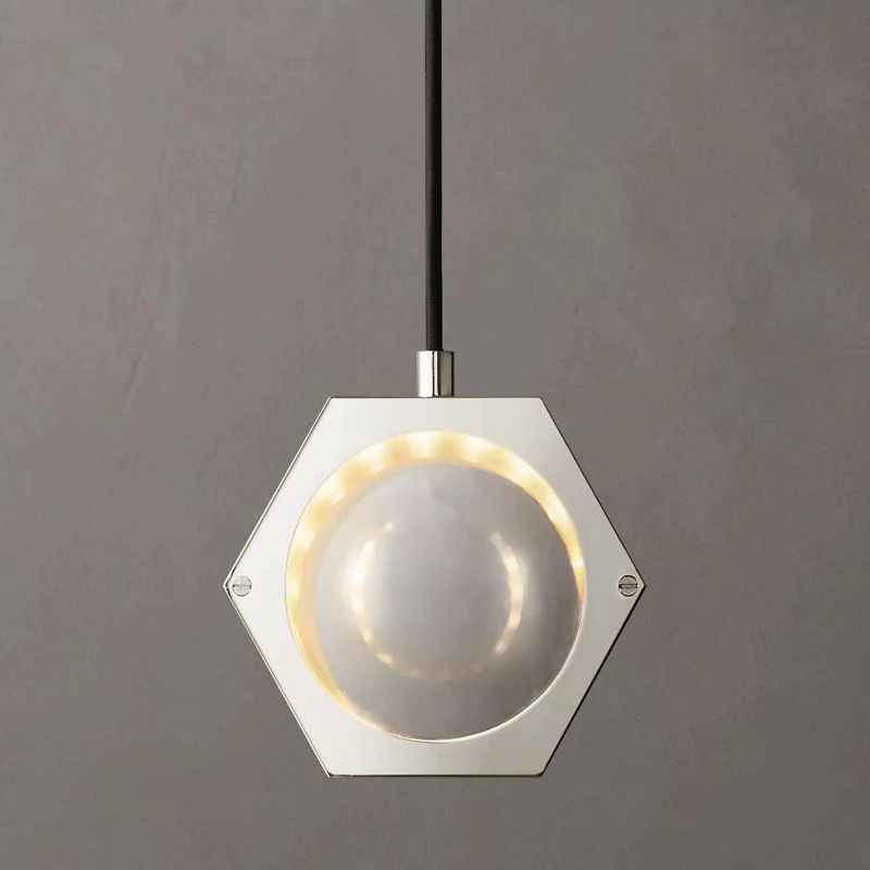 Liora — LED Crystal Orb Pendant Light with Dimmer Control