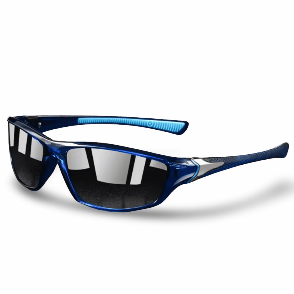 Polarized Wraparound Sunglasses with UV400 Protection for Outdoor Use