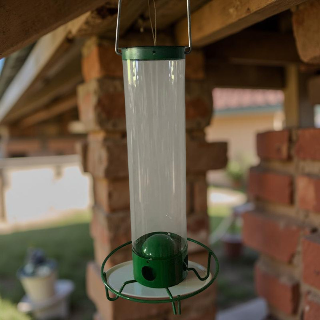 Durable Squirrel-Guard Tube Bird Feeder for Your Garden