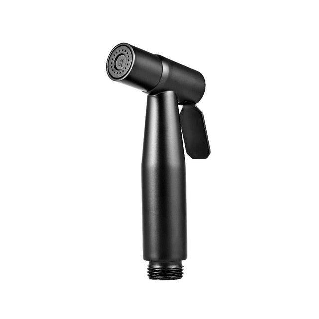 Wall-Mounted Handheld Bidet Sprayer with 1.5m Hose - Single Hole Setup