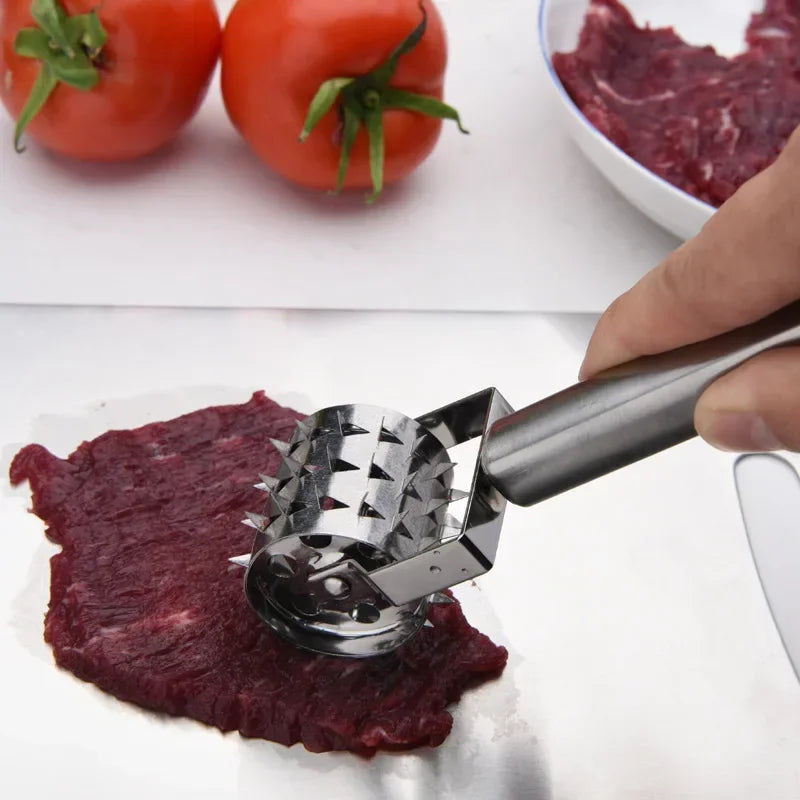 Heavy-Duty Meat Mallet with Dual-Sided Design – 18cm Kitchen Essential