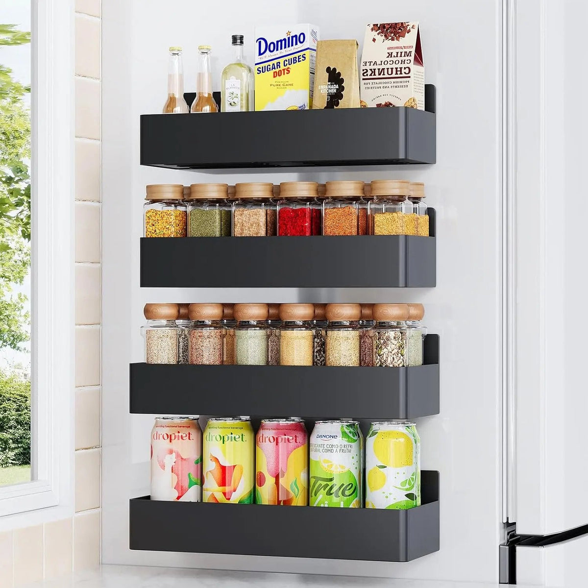Magnetized Kitchen Organizer – Holds Up to 3.6 kg Effortlessly