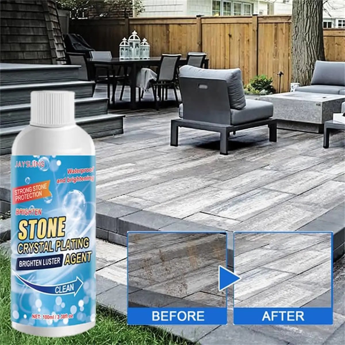 Natural Stone Polish | Eco-Friendly Shine Restorer