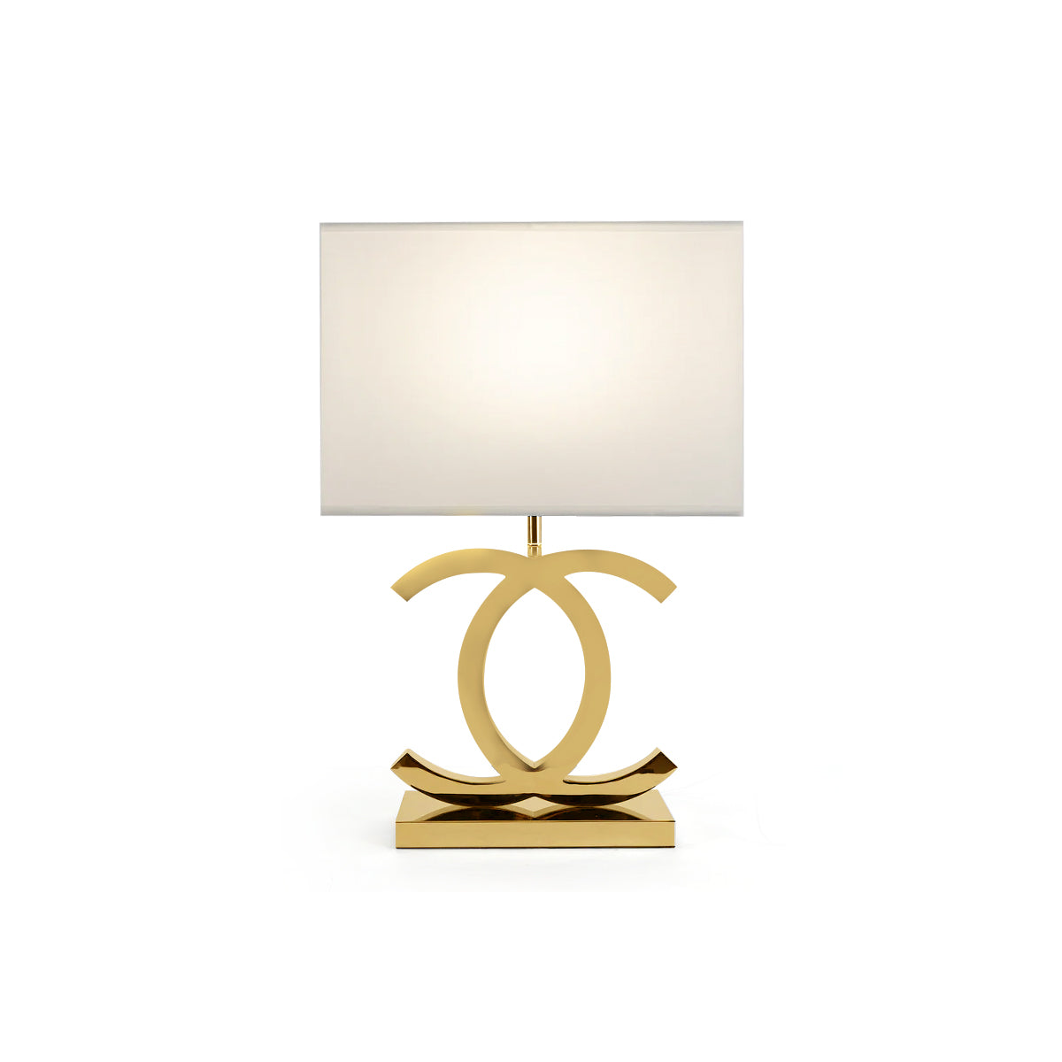 Modern Stainless Steel Table Lamp for Bedroom or Office Desk