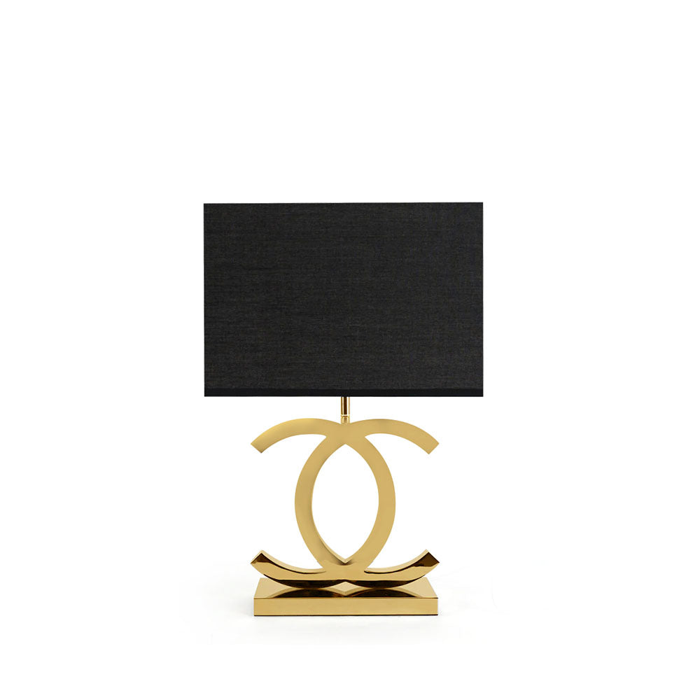 Modern Stainless Steel Table Lamp for Bedroom or Office Desk